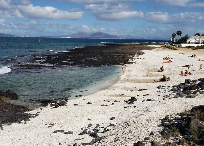 With Terrace & Palm Trees 25mb Wifi Corralejo